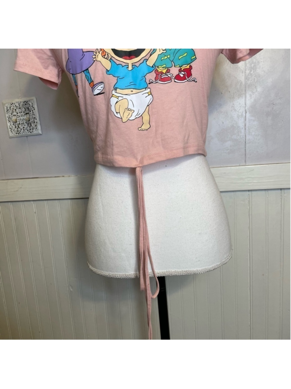RUGRATS 90s Style Crop Top, baby tee, Graphic Tee - Picture 5 of 9
